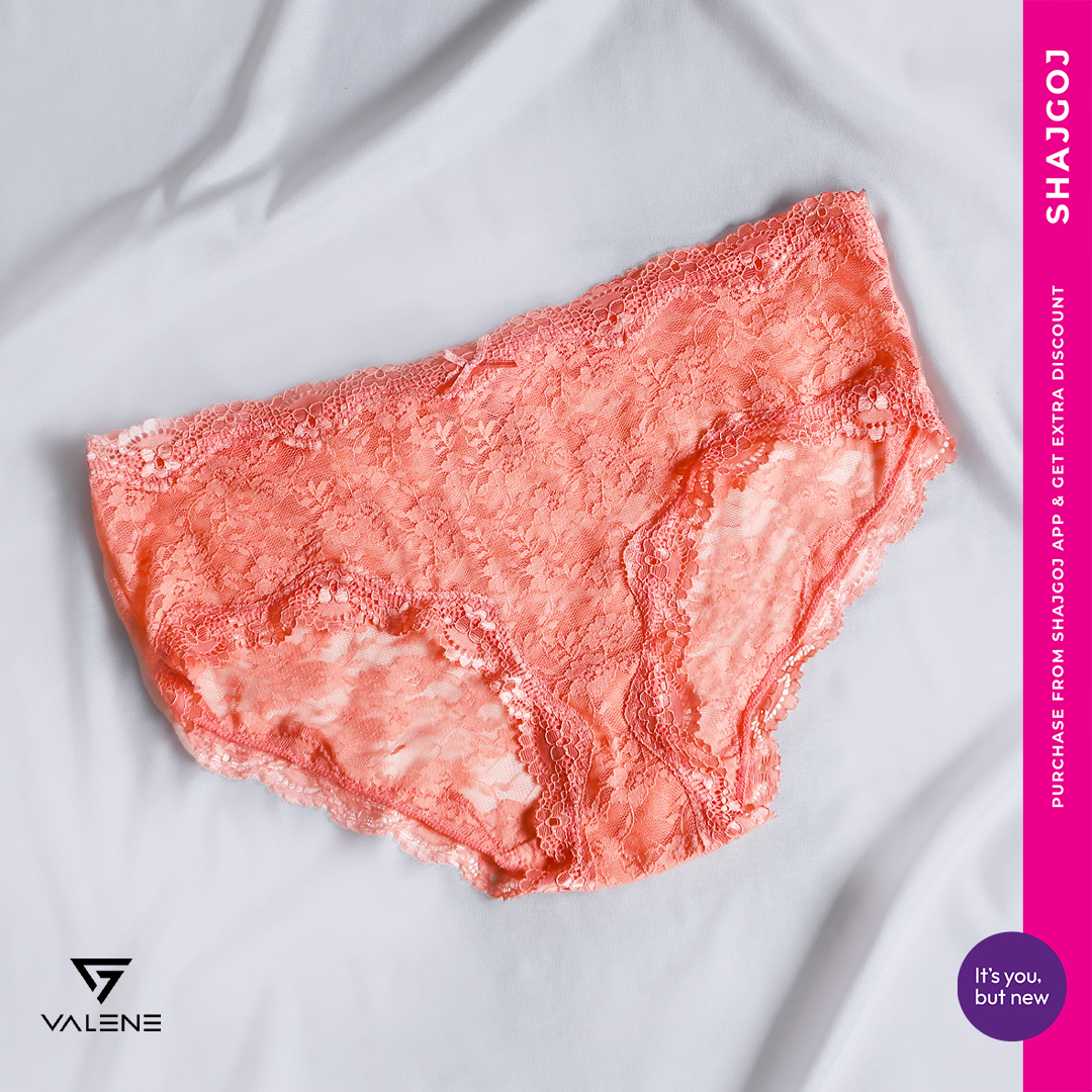 Valene Cut Out Floral Lace Panty