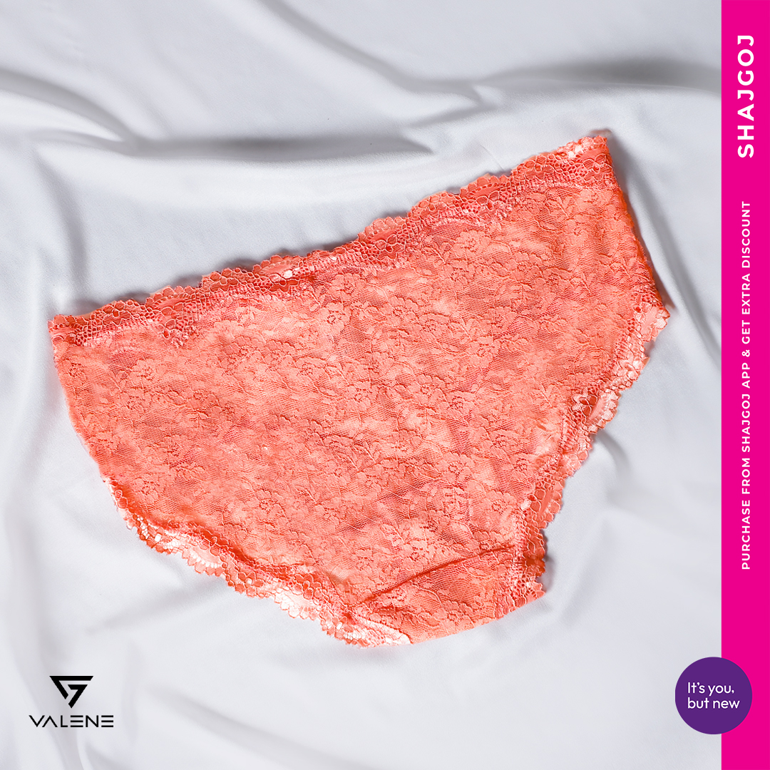 Valene Cut Out Floral Lace Panty