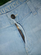 Ladies Denim short Stache pant